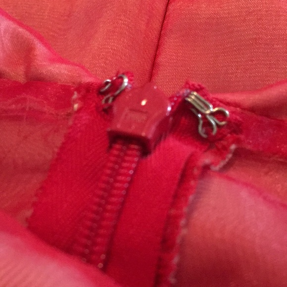 Narces - Collared Short Sleeve Dress with Velvet Detail - Picture 9 of 10